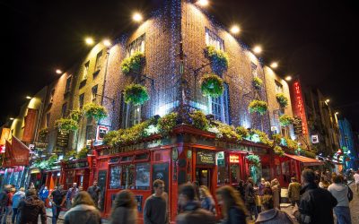 L’esprit de Noel a Dublin en Irlande